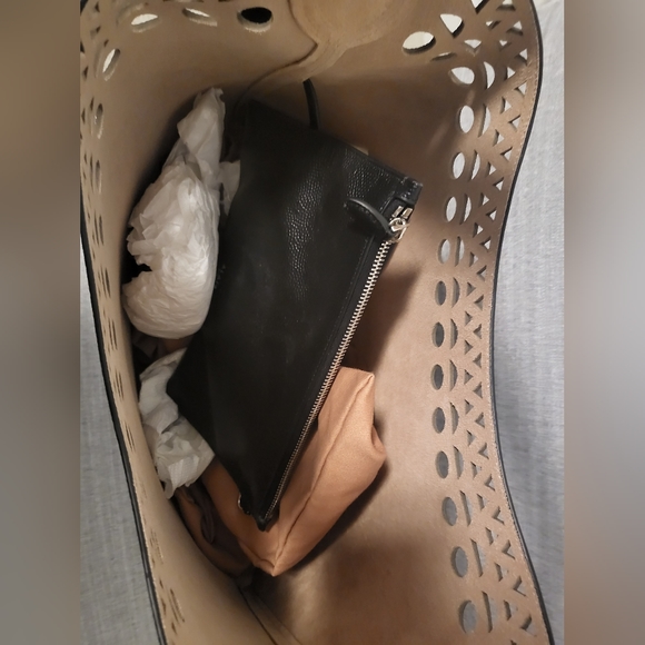 brand new ALAIA Gail Large Stud Grained Leather Hobo Bag - Picture 3 of 6